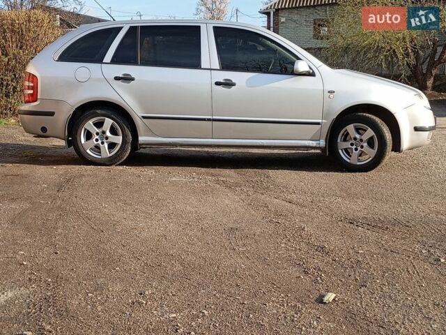 Серый Шкода Фабия, объемом двигателя 1.4 л и пробегом 288 тыс. км за 4050 $, фото 1 на Automoto.ua