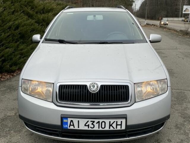 Серый Шкода Фабия, объемом двигателя 1.4 л и пробегом 243 тыс. км за 4600 $, фото 1 на Automoto.ua