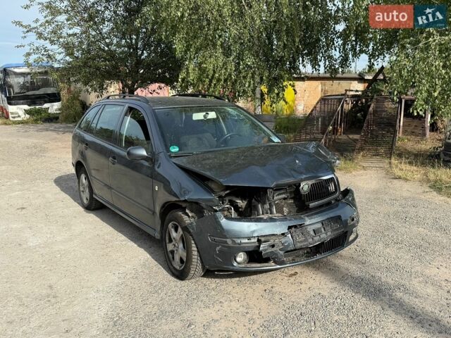Сірий Шкода Фабія, об'ємом двигуна 1.4 л та пробігом 185 тис. км за 2200 $, фото 1 на Automoto.ua