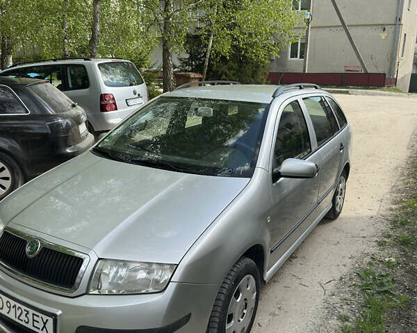 Серый Шкода Фабия, объемом двигателя 1.39 л и пробегом 195 тыс. км за 3999 $, фото 1 на Automoto.ua