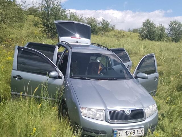 Сірий Шкода Фабія, об'ємом двигуна 1.39 л та пробігом 241 тис. км за 4500 $, фото 1 на Automoto.ua