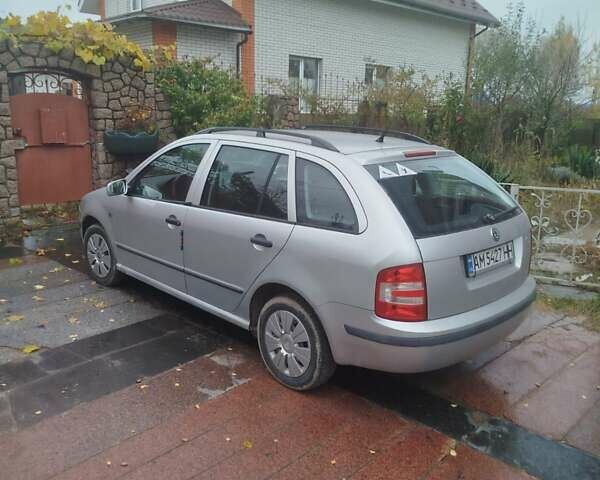 Серый Шкода Фабия, объемом двигателя 1.2 л и пробегом 204 тыс. км за 4000 $, фото 1 на Automoto.ua