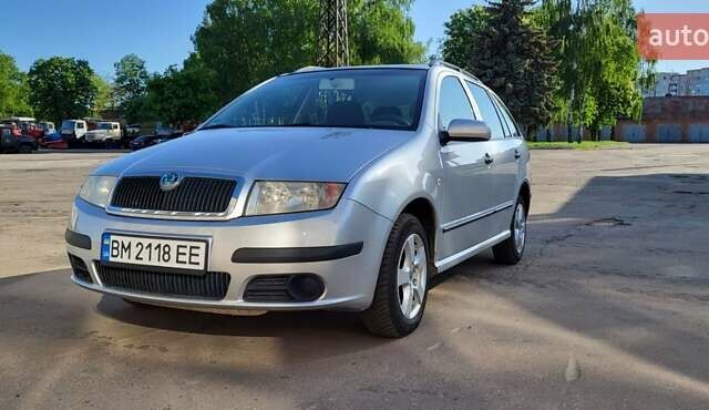 Серый Шкода Фабия, объемом двигателя 1.4 л и пробегом 204 тыс. км за 4650 $, фото 1 на Automoto.ua