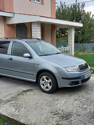 Серый Шкода Фабия, объемом двигателя 1.39 л и пробегом 157 тыс. км за 4900 $, фото 1 на Automoto.ua