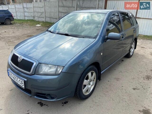 Сірий Шкода Фабія, об'ємом двигуна 1.39 л та пробігом 210 тис. км за 3999 $, фото 1 на Automoto.ua