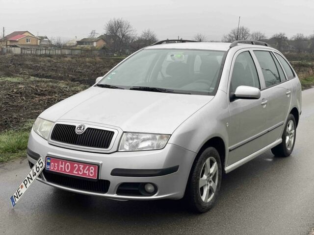 Серый Шкода Фабия, объемом двигателя 1.4 л и пробегом 226 тыс. км за 4550 $, фото 1 на Automoto.ua