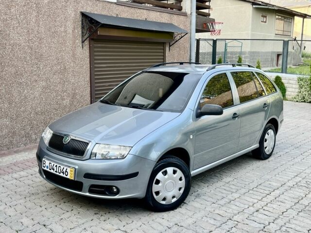 Серый Шкода Фабия, объемом двигателя 1.4 л и пробегом 167 тыс. км за 4299 $, фото 1 на Automoto.ua