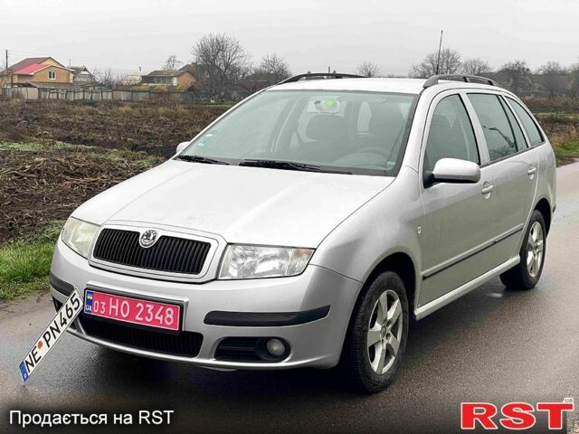 Серый Шкода Фабия, объемом двигателя 1.4 л и пробегом 226 тыс. км за 4550 $, фото 1 на Automoto.ua