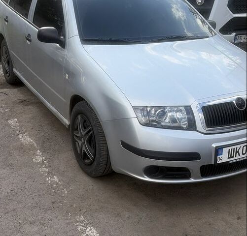 Серый Шкода Фабия, объемом двигателя 1.4 л и пробегом 240 тыс. км за 4500 $, фото 1 на Automoto.ua