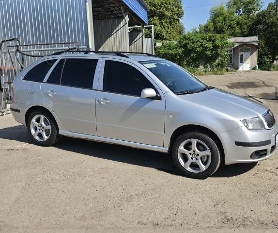 Серый Шкода Фабия, объемом двигателя 1.4 л и пробегом 182 тыс. км за 4850 $, фото 1 на Automoto.ua