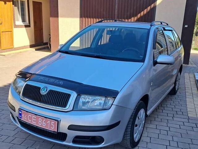 Серый Шкода Фабия, объемом двигателя 1.4 л и пробегом 174 тыс. км за 5000 $, фото 1 на Automoto.ua