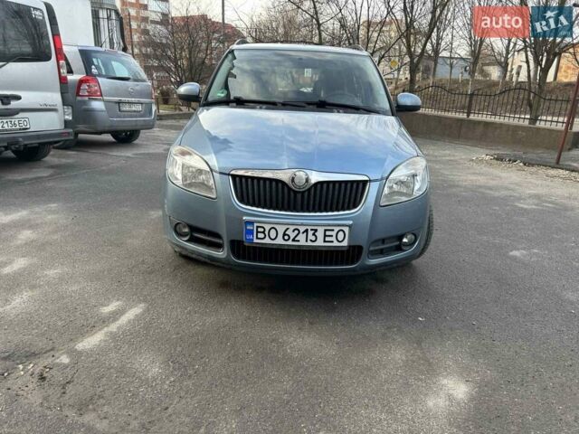 Серый Шкода Фабия, объемом двигателя 1.6 л и пробегом 180 тыс. км за 7200 $, фото 1 на Automoto.ua