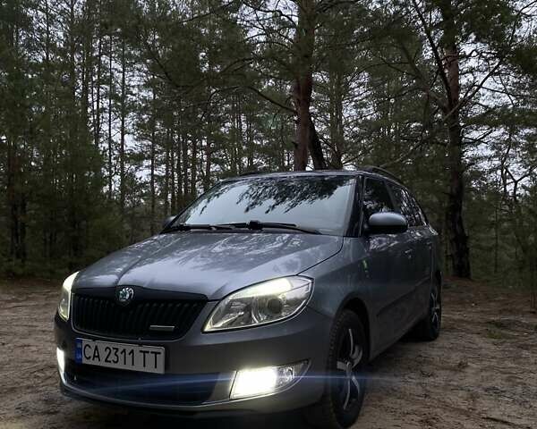 Серый Шкода Фабия, объемом двигателя 1.2 л и пробегом 269 тыс. км за 4900 $, фото 1 на Automoto.ua