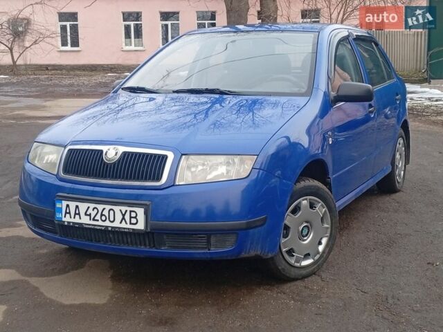 Синій Шкода Фабія, об'ємом двигуна 1.4 л та пробігом 198 тис. км за 3000 $, фото 1 на Automoto.ua