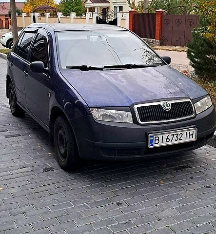 Синій Шкода Фабія, об'ємом двигуна 1.4 л та пробігом 480 тис. км за 2500 $, фото 1 на Automoto.ua