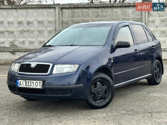 Синій Шкода Фабія, об'ємом двигуна 1.4 л та пробігом 245 тис. км за 2350 $, фото 1 на Automoto.ua