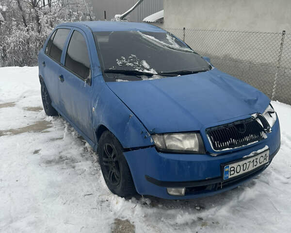 Синій Шкода Фабія, об'ємом двигуна 1.9 л та пробігом 150 тис. км за 1950 $, фото 1 на Automoto.ua