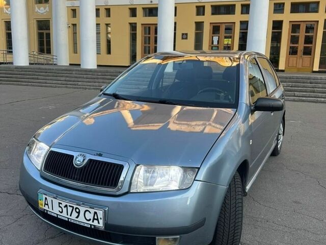 Синій Шкода Фабія, об'ємом двигуна 1.4 л та пробігом 177 тис. км за 2950 $, фото 1 на Automoto.ua