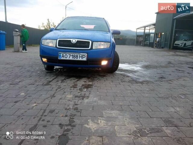 Синій Шкода Фабія, об'ємом двигуна 1.2 л та пробігом 270 тис. км за 3500 $, фото 1 на Automoto.ua