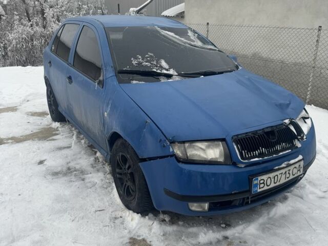 Синій Шкода Фабія, об'ємом двигуна 1.9 л та пробігом 150 тис. км за 1950 $, фото 1 на Automoto.ua