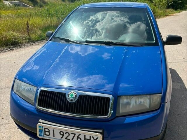 Синій Шкода Фабія, об'ємом двигуна 1.2 л та пробігом 240 тис. км за 2650 $, фото 1 на Automoto.ua