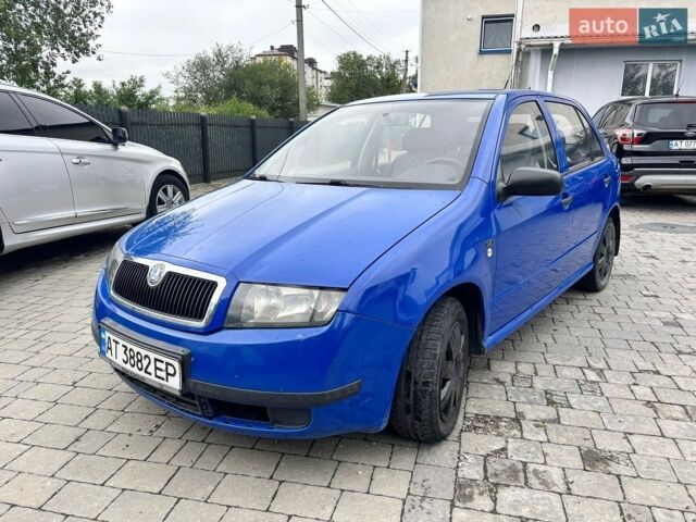 Синий Шкода Фабия, объемом двигателя 1.4 л и пробегом 180 тыс. км за 2650 $, фото 1 на Automoto.ua