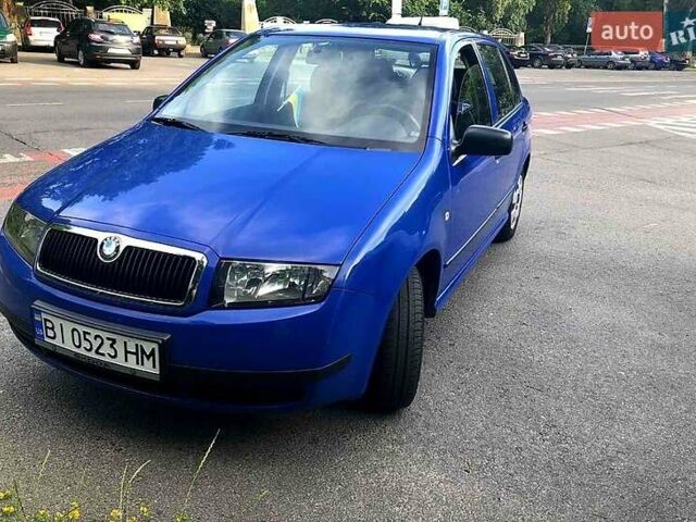 Шкода Фабия 2003 в Полтаве на Automoto.ua Синий Шкода Фабия, объемом двигателя 1.2 л и пробегом 248 тыс. км за 3300 $, фото 1 на Automoto.ua