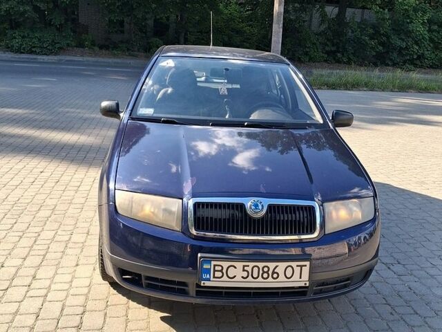 Синій Шкода Фабія, об'ємом двигуна 1.2 л та пробігом 121 тис. км за 2500 $, фото 1 на Automoto.ua