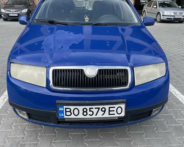 Синій Шкода Фабія, об'ємом двигуна 1.42 л та пробігом 355 тис. км за 3300 $, фото 1 на Automoto.ua