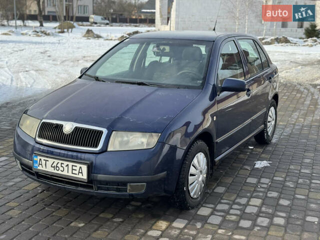 Синий Шкода Фабия, объемом двигателя 1.42 л и пробегом 349 тыс. км за 2900 $, фото 1 на Automoto.ua