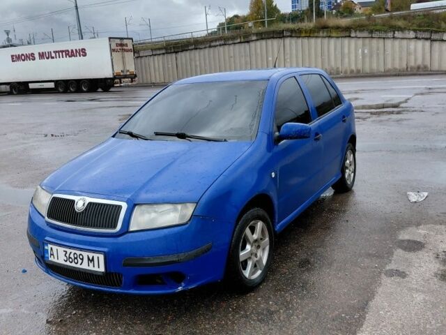 Синій Шкода Фабія, об'ємом двигуна 1.4 л та пробігом 335 тис. км за 2800 $, фото 1 на Automoto.ua