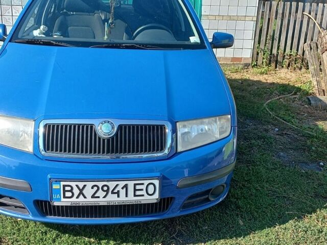Синій Шкода Фабія, об'ємом двигуна 1.2 л та пробігом 135 тис. км за 5000 $, фото 1 на Automoto.ua