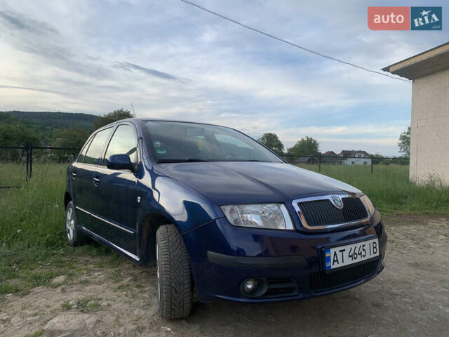 Синій Шкода Фабія, об'ємом двигуна 1.4 л та пробігом 244 тис. км за 4300 $, фото 1 на Automoto.ua