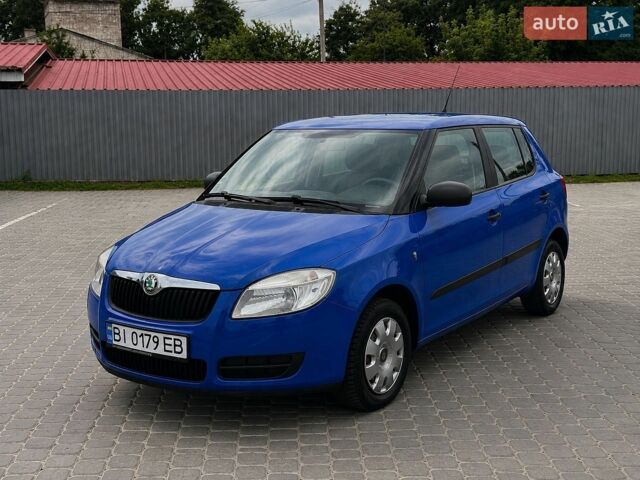 Синій Шкода Фабія, об'ємом двигуна 1.2 л та пробігом 204 тис. км за 4500 $, фото 1 на Automoto.ua