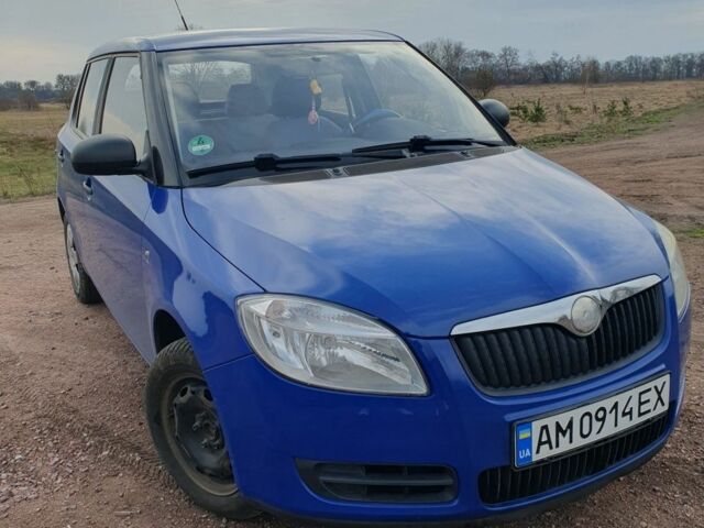 Синій Шкода Фабія, об'ємом двигуна 1.2 л та пробігом 204 тис. км за 3500 $, фото 1 на Automoto.ua