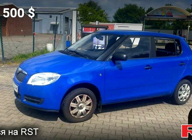 Синій Шкода Фабія, об'ємом двигуна 1.2 л та пробігом 183 тис. км за 4500 $, фото 1 на Automoto.ua