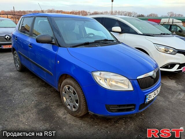 Синій Шкода Фабія, об'ємом двигуна 1.2 л та пробігом 240 тис. км за 4100 $, фото 1 на Automoto.ua