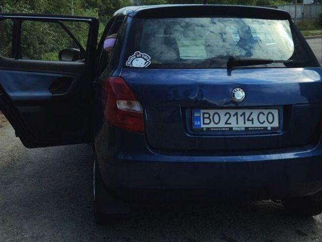 Синій Шкода Фабія, об'ємом двигуна 1.2 л та пробігом 187 тис. км за 3500 $, фото 1 на Automoto.ua