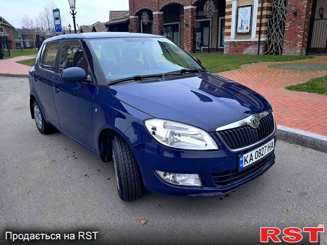 Синій Шкода Фабія, об'ємом двигуна 1.4 л та пробігом 173 тис. км за 5300 $, фото 1 на Automoto.ua