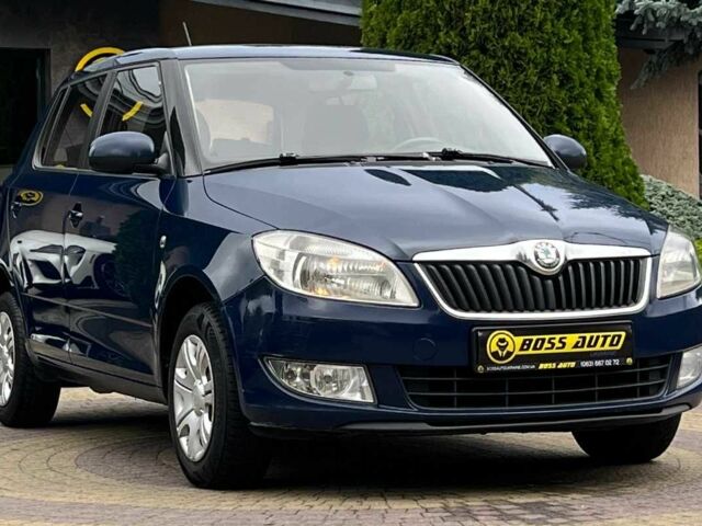 Шкода Фабія 2012 у Львові на Automoto.ua Синій Шкода Фабія, об'ємом двигуна 1.4 л та пробігом 250 тис. км за 6150 $, фото 1 на Automoto.ua