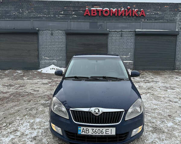 Синий Шкода Фабия, объемом двигателя 1.6 л и пробегом 320 тыс. км за 4950 $, фото 1 на Automoto.ua