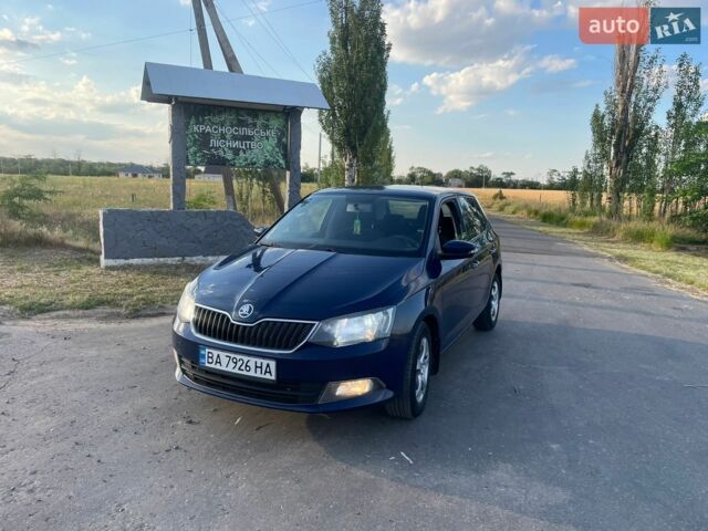 Синий Шкода Фабия, объемом двигателя 1.2 л и пробегом 200 тыс. км за 6300 $, фото 1 на Automoto.ua