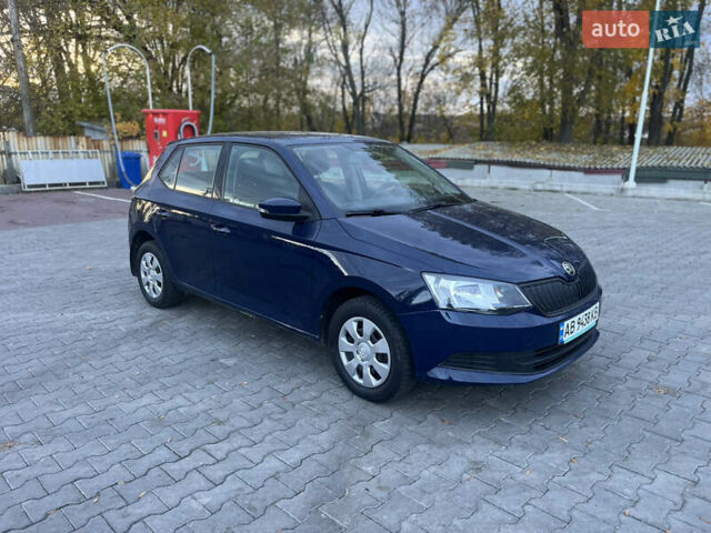 Шкода Фабія 2016 у Вінниці на Automoto.ua Синій Шкода Фабія, об'ємом двигуна 1 л та пробігом 99 тис. км за 6400 $, фото 1 на Automoto.ua
