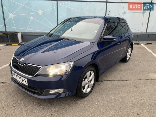 Синий Шкода Фабия, объемом двигателя 1.2 л и пробегом 203 тыс. км за 6650 $, фото 1 на Automoto.ua