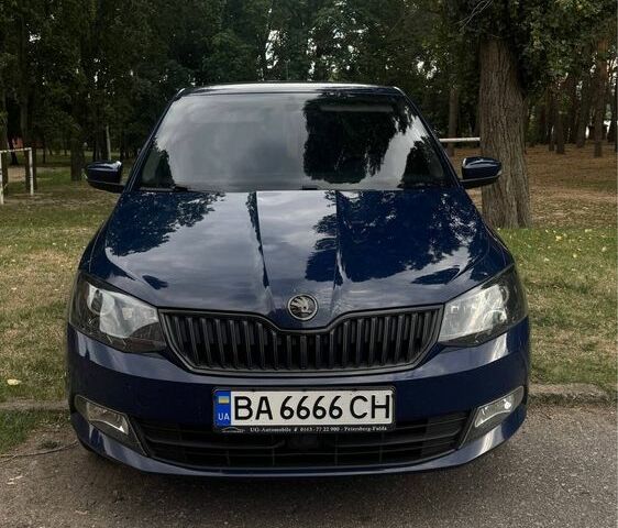 Синий Шкода Фабия, объемом двигателя 1.4 л и пробегом 150 тыс. км за 9517 $, фото 1 на Automoto.ua