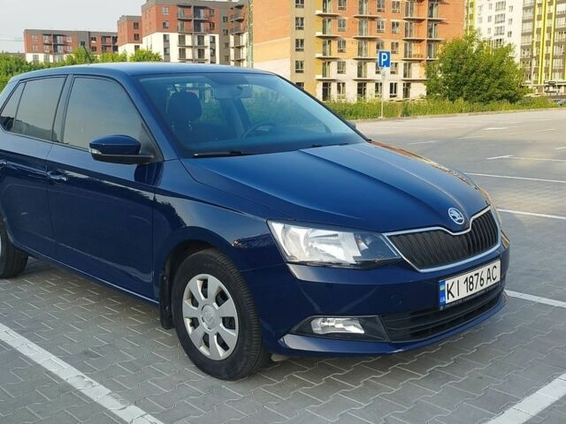 Синій Шкода Фабія, об'ємом двигуна 1.2 л та пробігом 53 тис. км за 6700 $, фото 1 на Automoto.ua