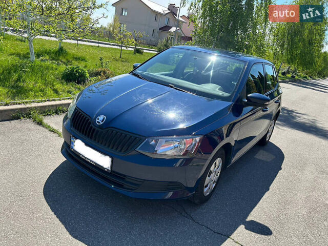 Синій Шкода Фабія, об'ємом двигуна 1.2 л та пробігом 105 тис. км за 6500 $, фото 1 на Automoto.ua