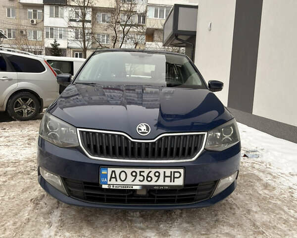 Синий Шкода Фабия, объемом двигателя 1.4 л и пробегом 254 тыс. км за 9300 $, фото 1 на Automoto.ua