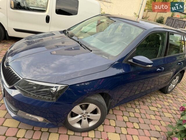 Синий Шкода Фабия, объемом двигателя 1 л и пробегом 123 тыс. км за 6900 $, фото 1 на Automoto.ua