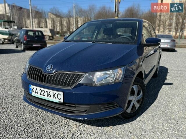 Синій Шкода Фабія, об'ємом двигуна 1 л та пробігом 150 тис. км за 6500 $, фото 1 на Automoto.ua